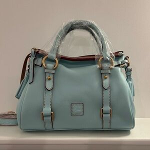 New With Tags Dooney Florentine Satchel in Pale Blue